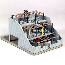 Architectural Model - Crigan House, St Kilda, 1986, Model by James Swansson, circa 1989