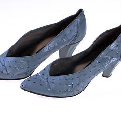 Shoes - Maud Frizon, Court, Blue Leather
