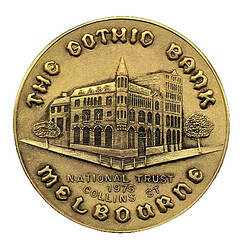 [NU 16030] Medal - Gothic Bank, Australia, 1975 (MEDALS)