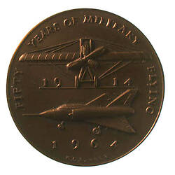Australia, 50th Anniversary of Military Flying, Obverse