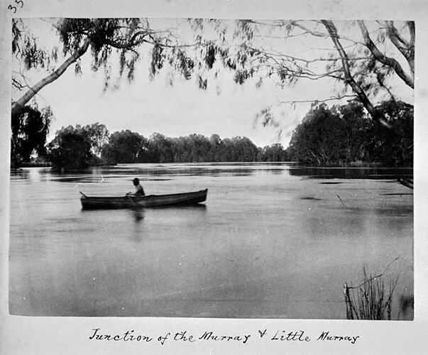 On ... near the Murray River. Junction of the Murray & Little Murray.
