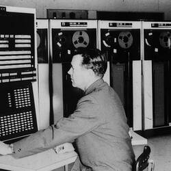 Photograph - IBM 7044 Computer, Ron Bowles, 1964