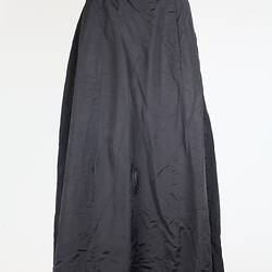 Petticoat - Black Bombazine, circa 1890-1900
