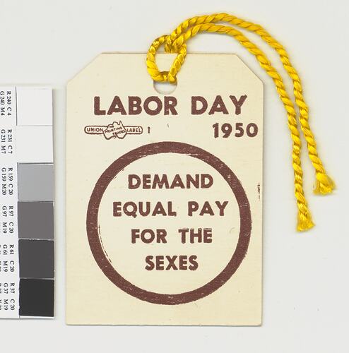Ticket - Demand Equal Pay For The Sexes