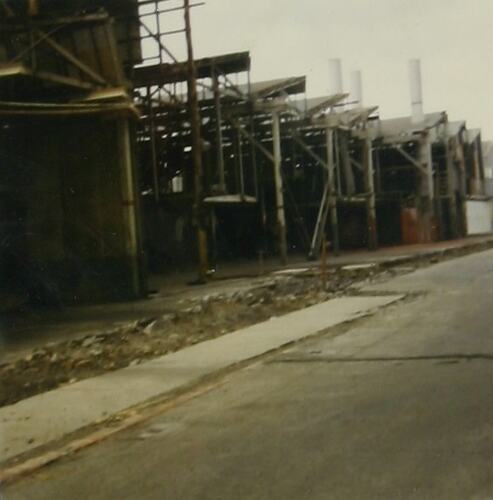 Negative - Massey Ferguson, Demolition of Factory, 1988