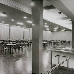 Photograph - Kodak Australasia Pty Ltd, Function Room & Canteen in Amenities Building 9, Kodak Factory, Coburg, circa 1965