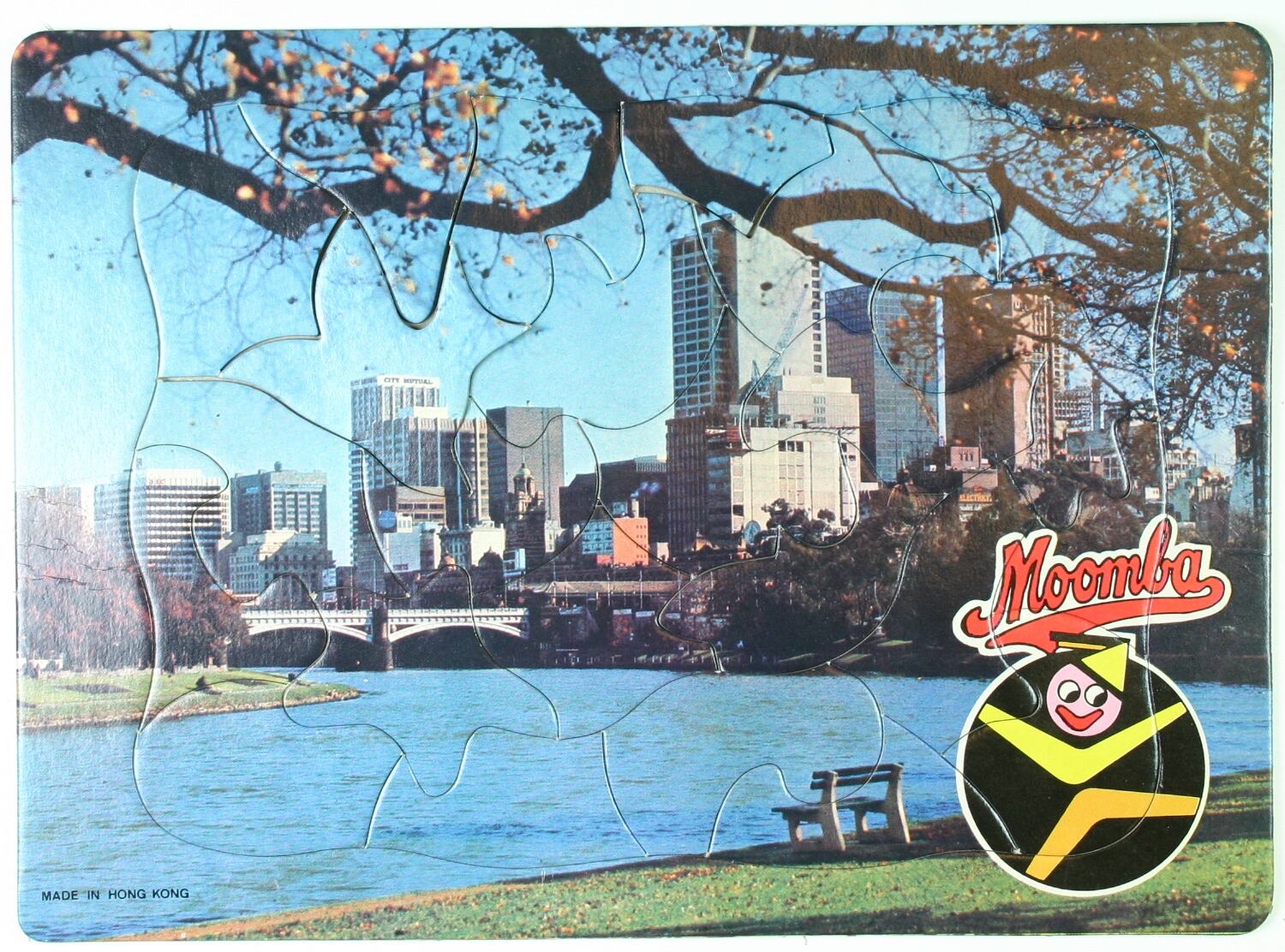 Jigsaw Puzzle - Moomba, Melbourne Skyline, 1970s