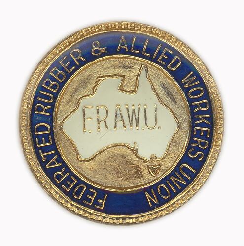 Badge - Federated Rubber & Allied Workers