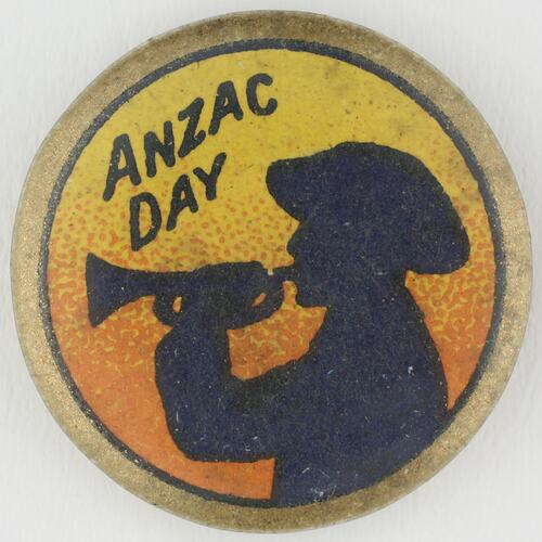 Badge - 'ANZAC Day', World War I