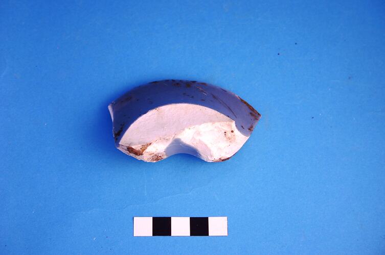 Telegraph or Telephone Pole Insulator - Ceramic, Blue Glazed, circa 1835-circa mid-20th century