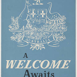 Leaflet - A Welcome Awaits, 1956