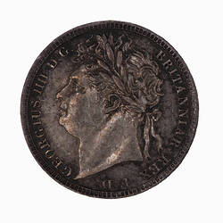 Coin - Penny, George IV, Great Britain, 1822 (Obverse)