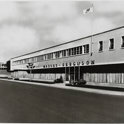 Photograph - Massey Ferguson, Building Exterior, Brantford Plant, Toronto, Ontario, Canada, circa 1964