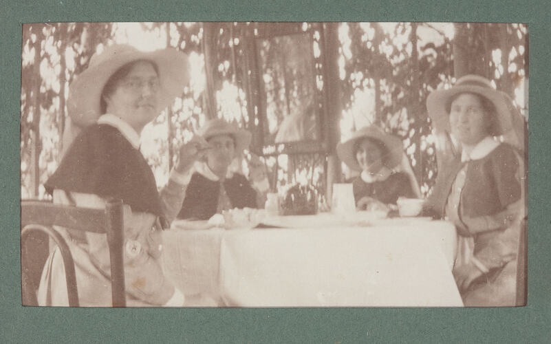 Digital Image - World War I, Portrait of Four Women, Egypt, 1915-1917