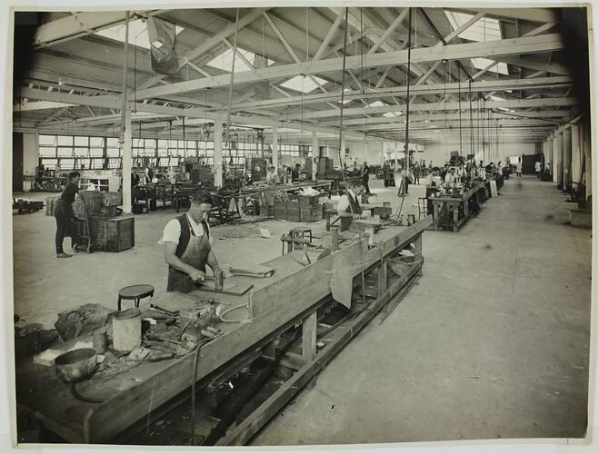 Photograph - Hecla Electrics Pty Ltd, Sheet Metal Workers, late 1920s