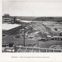 Photograph - Kodak, 'Earthworks, Taken From Spray Tower Platform Looking West', Coburg