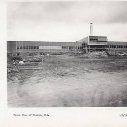 Photograph - Kodak, 'Front View of Testing Building', Coburg, 1958