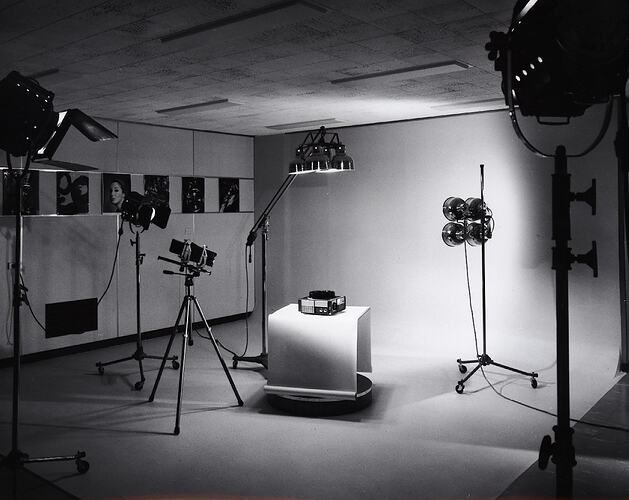 Photograph - Kodak Australasia Pty Ltd,Professional Photographic Studio At Kodak Technical Service Centre, Coburg, 1964