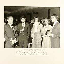 Photograph - Centenary of First Opening of Building to Public, Exhibition Building, 1980