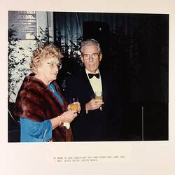 Photograph - At Home to Ken Christian and John Elden, Royal Exhibition Building, 18 May 1985