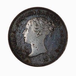 Coin - Groat (Maundy), Queen Victoria, Great Britain, 1879 (Obverse)