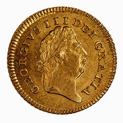Coin - Third-Guinea, George III, Great Britain, 1803 (Obverse)