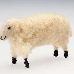 Toy Lamb - Ada Perry, Wool, circa 1930s-1960s