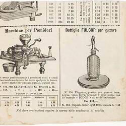 Advertisement - Pasta Maker, circa 1920