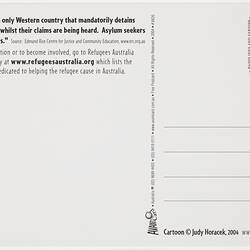Postcard - I Have an Unjust Country