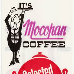 Plastic Bag - Mocopan, Selected Blend Coffee, circa 1972