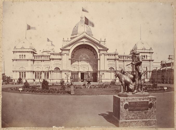 French Fountain, Eastern Forecourt, Exhibition Building, 1880-1881