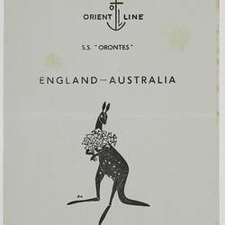 Leaflet - 'Fremantle', Orient Line