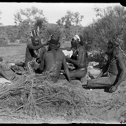 Glass plate, Arrernte, Alice Springs, Central Australia, Northern Territory, Australia, Apr 1901