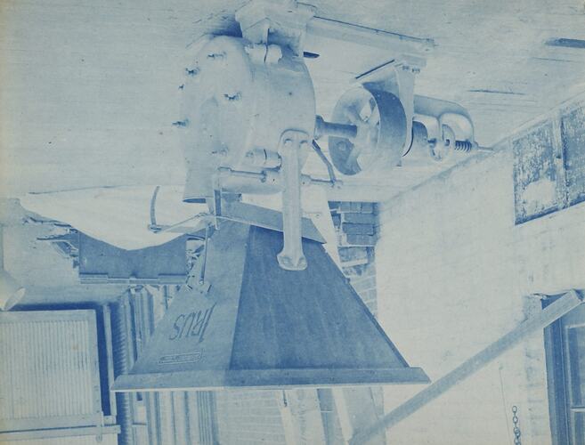 Photograph - Schumacher Mill Furnishing Works, Machine, Port Melbourne, Victoria, circa 1940s