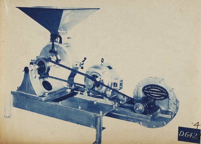 Photograph - Schumacher Mill Furnishing Works, No. 2 Hercules Mill, Port Melbourne, Victoria, circa 1940s