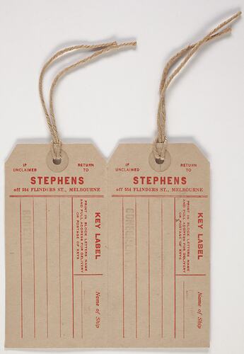 Key Labels - Stephens, circa 1950s