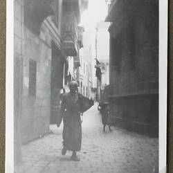 Photograph - Man in Street Scene, Cairo, Egypt, World War II, 1939-1943