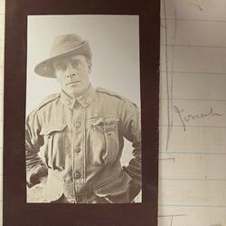 Photograph - 'Jonah', Somme, France, Sergeant John Lord, World War I, 1917