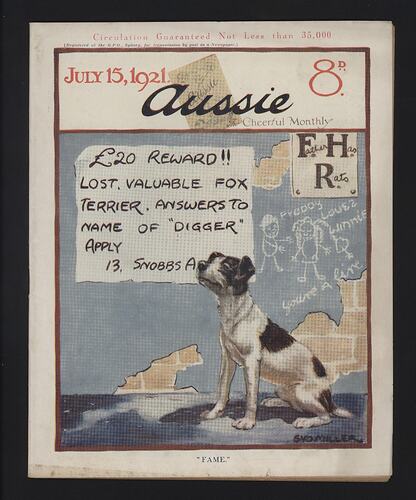 Magazine - 'Aussie', No. 29, 15 Jul 1921