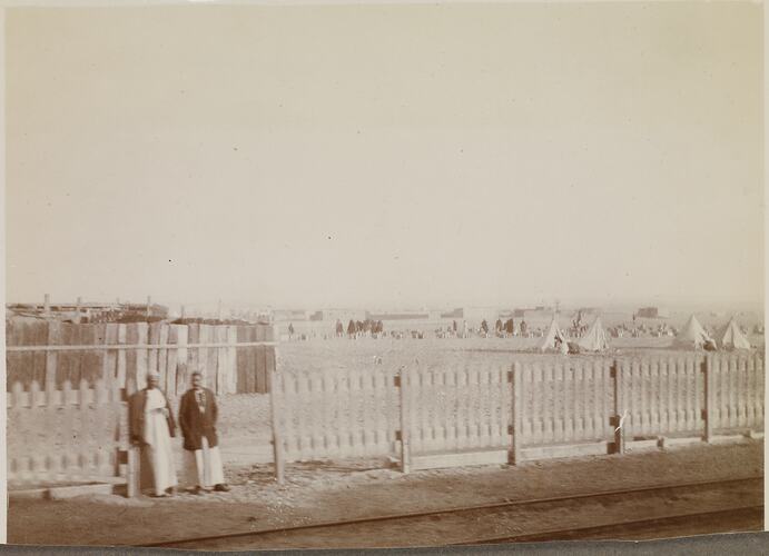 Camp at Ismalia, Egypt, Captain Edward Albert McKenna, World War I, 1914-1915
