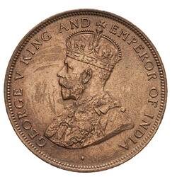 Coin - 1 Cent, British Honduras (Belize), 1911