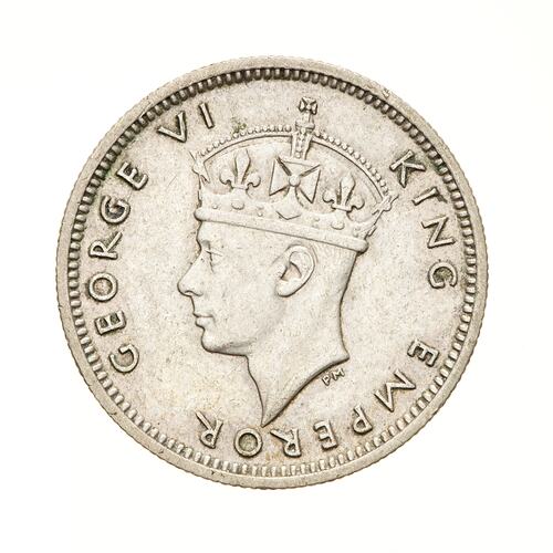 Coin - 6 Pence, Fiji, 1938