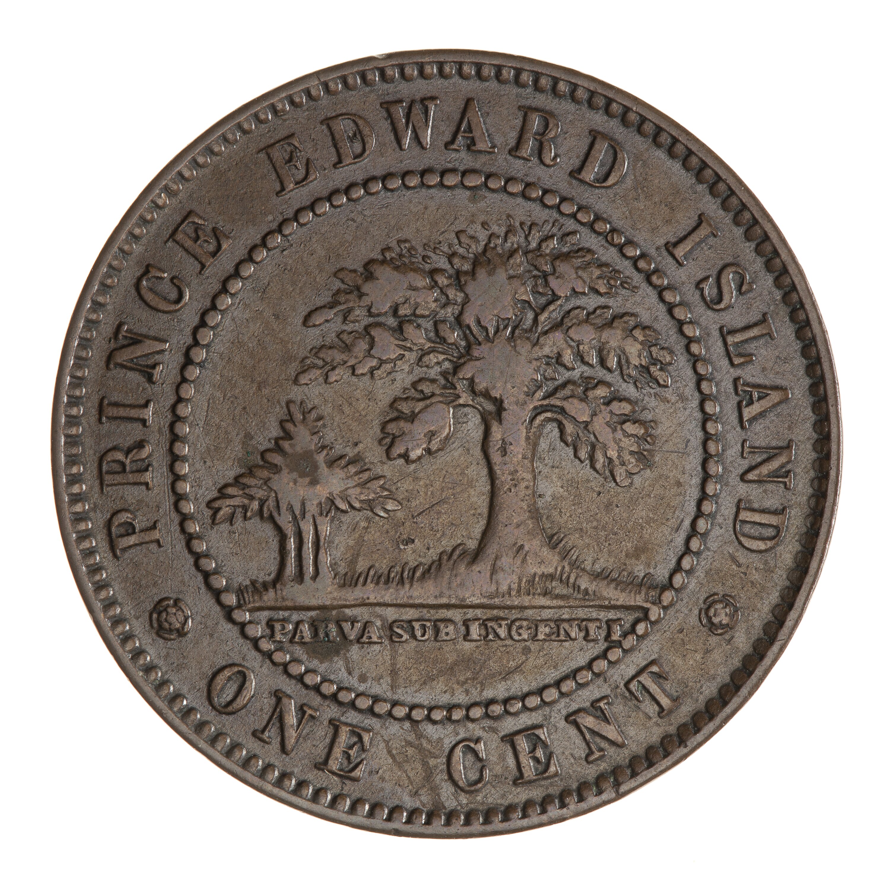 Coin - 1 Cent, Prince Edward Island, Canada, 1871