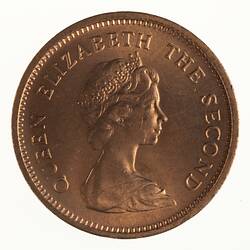 Coin - 1/2 New Penny, Jersey, Channel Islands, 1971
