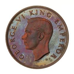 Proof Coin - 1 Penny, New Zealand, 1940