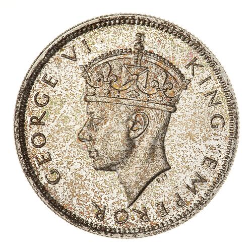 Proof Coin - 1/2 Rupee, Seychelles, 1939