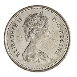 Coin - 25 Cents, Canada, 1982