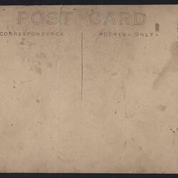 Postcard - Unknown Soldier, World War I, 1914-1918