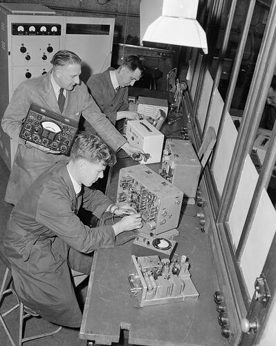 Workers Assembling Electrical Products, Melbourne, Victoria, 1953