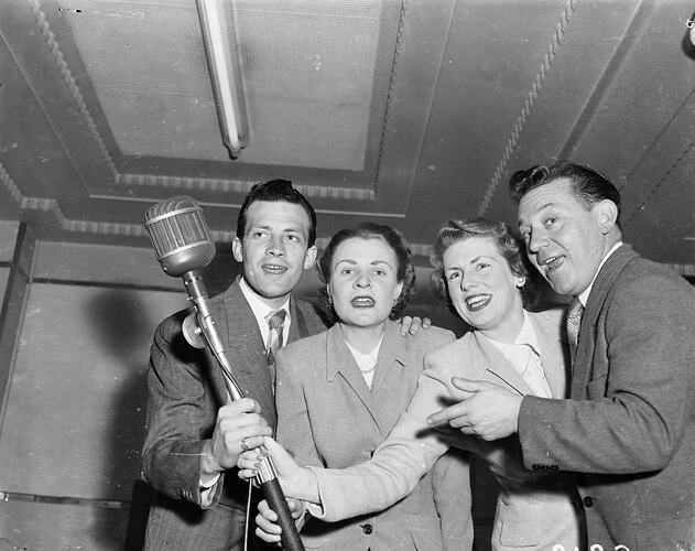 Group of Singers, Melbourne, Victoria, Sep 1953